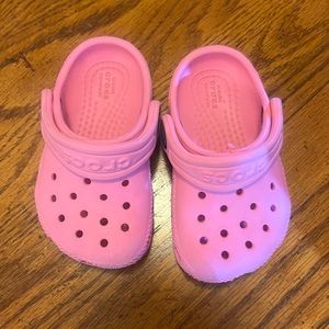 Size 4 baby/toddler crocs